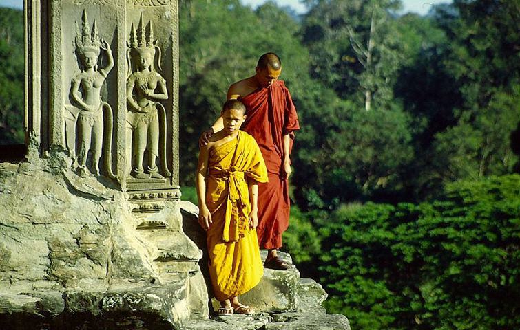 © Martina Miethig, Kambodscha, Angkor Wat, Mönch, Novize