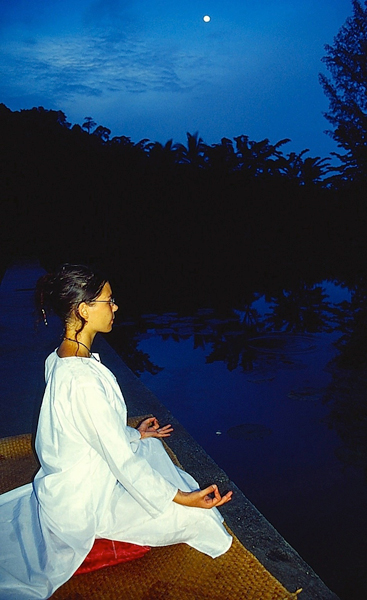 © Martina Miethig, Thailand, Wat Suan Mokkh, Meditation im Kloster